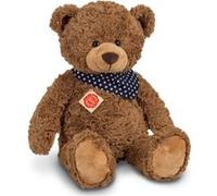 Ours en peluche Teddy marron foulard 48 cm Marron G