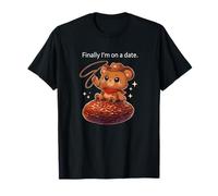 Ours Enfin Je suis sur Une Date drôle Kawaii Anime Mignon T-Shirt