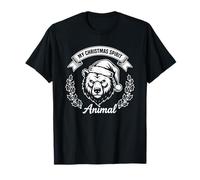Ours est Mon Animal Esprit de Noël T-Shirt