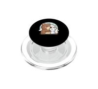 Ours et Souris câlins Amoureux PopSockets PopGrip pour MagSafe