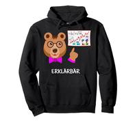 Ours explicatif, Ours, Explication, Professeur, Mentor Intelligence streber Sweat à Capuche