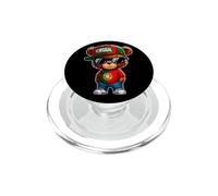 Ours Fier Portugais Drapeau Portugal Souvenir Mignon PopSockets PopGrip pour MagSafe