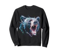 Ours Forêt Animal Lover Wildlife Motif Art Graphique Sweatshirt