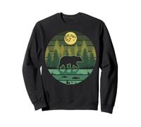 Ours Forêt Rétro Faune Nature Vintage Sweatshirt