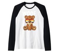 Ours Gay Bear Woof Bear Daddy Mignon, Mois de fierté Manche Raglan
