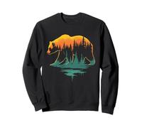Ours Graphique, forêt, Faune et Plein air | Ours Sweatshirt