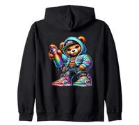 Ours Hip Hop Street Graffiti Style Sweat à Capuche