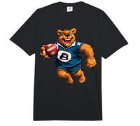 Ours Joueur de Rugby Comfort Colors Adult Heavyweight T-Shirt