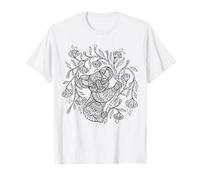 Ours koala mignon à peindre et colorier pour les enfants T-Shirt