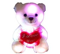 Ours Lumineux En Peluche Avec Lumières Led Colorées, Poupée En Peluche Douce, Animal En Peluche, Jouet D'Anniversaire, Vacances, Amour, Cadeau