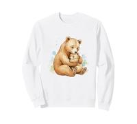 Ours Maman Bébé Mère Enfant Maman Amour Sweatshirt