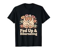 Ours marre et hiberner des Beignets de café T-Shirt