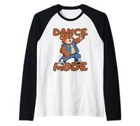 Ours Marron drôle Danse Mode Coach Cadeau pour Homme, Femme, Enfant Manche Raglan