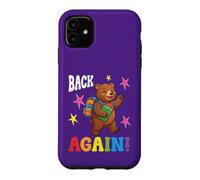 Ours Mignon étudiant Professeur Retour à l'école Bienvenue Coque pour iPhone 11