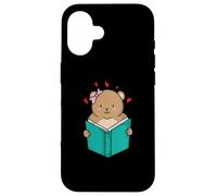 Ours Mignon lit Un Livre Coque pour iPhone 16