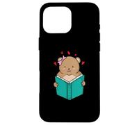 Ours Mignon lit Un Livre Coque pour iPhone 16 Pro Max