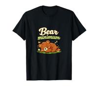 Ours Minimum Mignon Pun Graphique T-Shirt