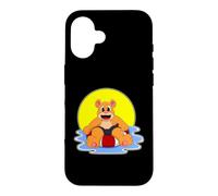 Ours Natation Bouée Gonflable Été Coque pour iPhone 16