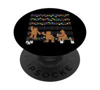 Ours Painters in Action - Art Musical Mignon PopSockets PopGrip Adhésif