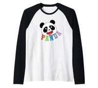Ours Panda Fou Manche Raglan