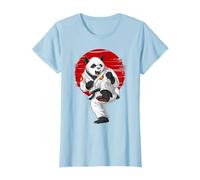 Ours Panda Karaté Kickboxing Muay Thai Kung Fu Arts Martiaux T-Shirt