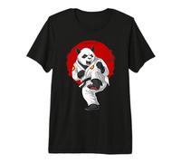 Ours Panda Karaté Kickboxing Muay Thai Kung Fu Arts Martiaux T-Shirt Haut de Gamme