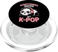 Ours Panda Kawaii Kpop Tout est nul sauf K Pop Girl PopSockets PopGrip pour MagSafe