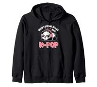 Ours Panda Kawaii Kpop Tout est nul sauf K Pop Girl Sweat à Capuche