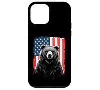 Ours Patriotique American Freedom Forest Paw Coque pour iPhone 12 Mini
