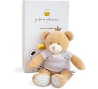 Ours petit roi Doudou et Compagnie Pantin Multicolore G