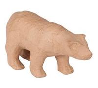 Ours polaire - 22cm - Papier mâché G