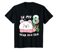 Ours polaire 8ème anniversaire dans mon âge de 8 ans animal mignon T-Shirt
