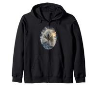 Ours Polaire - Art de la Faune majestueuse - Arctique - Nature Graphique Sweat à Capuche