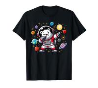 Ours polaire astronaute Dabbin dans l'espace cosmique galaxie aventure T-Shirt