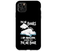 Ours Polaire Cartoon are Awesome I Am A Polar Bear Coque pour iPhone 11 Pro Max