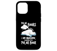 Ours Polaire Cartoon are Awesome I Am A Polar Bear Coque pour iPhone 12/12 Pro