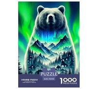 Ours Polaire, Casse-tête De 1000 Pièces, Stimule La Mémoire Et La Créativité, Idéal pour Offrir, pour 10 Ans Et Plus, 70x50cm/1000pcs