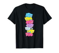 Ours polaire coloré arc-en-ciel rentrée scolaire enfants garçons filles T-Shirt