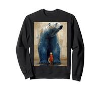Ours Polaire Enfant Compagnon expédition d'hiver au pôle Nord Sweatshirt