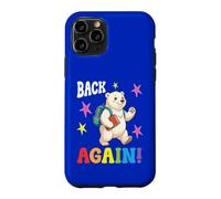 Ours Polaire Mignon pour étudiant et Enseignant de Retour à l'école Bienvenue Coque pour iPhone 11 Pro