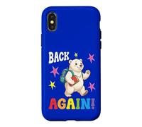 Ours Polaire Mignon pour étudiant et Enseignant de Retour à l'école Bienvenue Coque pour iPhone X/XS