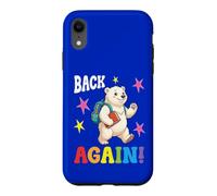 Ours Polaire Mignon pour étudiant et Enseignant de Retour à l'école Bienvenue Coque pour iPhone XR