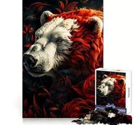 Ours Polaire, Mon ami Rigolo ! Puzzle de 1000 pièces pour Adolescents, défi intellectuel, Passe-Temps Calme, découpe précise, Cadeau saisonnier (50x75cm)