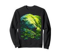 Ours Polaire Trèfle Forêt St Patrick Forestcore Sweatshirt