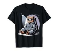 Ours Portant des Lunettes de Soleil Faune forêt Ours Amoureux des Animaux T-Shirt