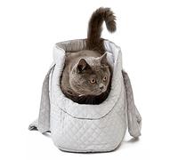 Ours porteur pour chien | Petit sac à bandoulière en coton - Porte-chat portable - Sacs d'hiver légers avec poches pour chiots, chiens, chatons - Porte-monnaie avec poches - Ours porte-chien Ba