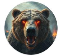 Ours Puzzle De 1000 Pièces pour Animauxs Das Tier Wild Animauxs Beast Classiques Artistique Art Activité Artistique 1000pcs (67.5x67.5cm)