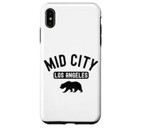 Ours rétro Mid City Los Angeles California DTLA Wilshire Coque pour iPhone XS Max