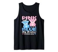 Ours Rose ou Bleu Big Brother Loves You Gender Reveal Débardeur