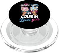 Ours Rose ou Bleu Cousin Aime Votre Sexe révéler PopSockets PopGrip pour MagSafe